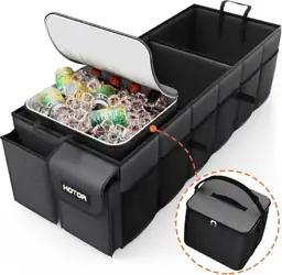 HOTOR Trunk Organizer, Sturdy Foldable… — Photo 1