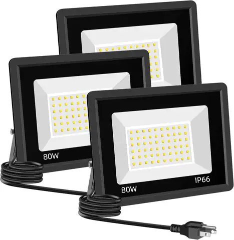 3 Pack 80W LED Warm… — Photo 1