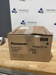 Panasonic WhisperFit 0.25-Sone 110-CFM White… — Photo 3