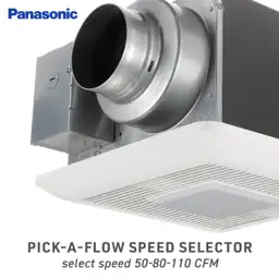 Panasonic WhisperCeiling 0.4-Sone 110-CFM White… — Photo 2