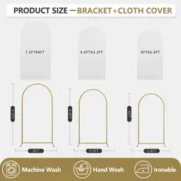 Arch Backdrop Stand & Cover… — Photo 2