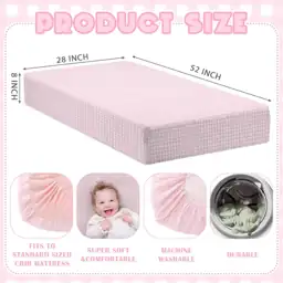 Breling 2 Pcs Muslin Pink… — Photo 2
