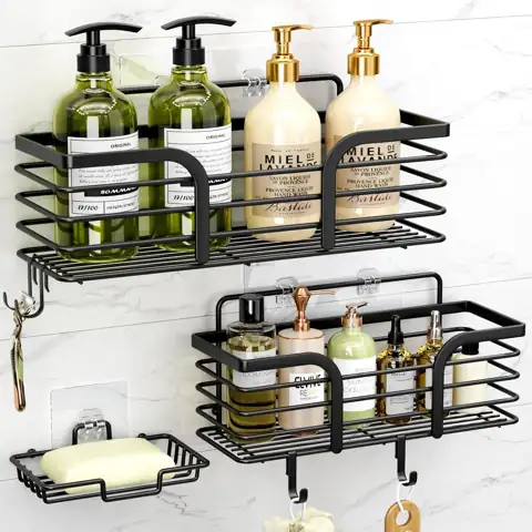 Yougai Shower Organizer with Soap… — Photo 1