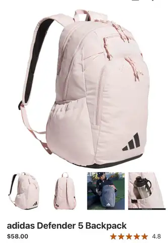 Adidas back pack — Photo 1