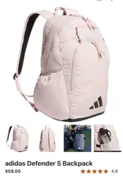 Adidas back pack — Photo 1