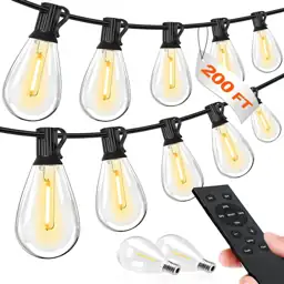 Tenmiro 200ft LED Outdoor String… — Photo 1