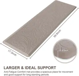 Kitchen Mat Cushioned Anti-Fatigue Comfort… — Photo 2