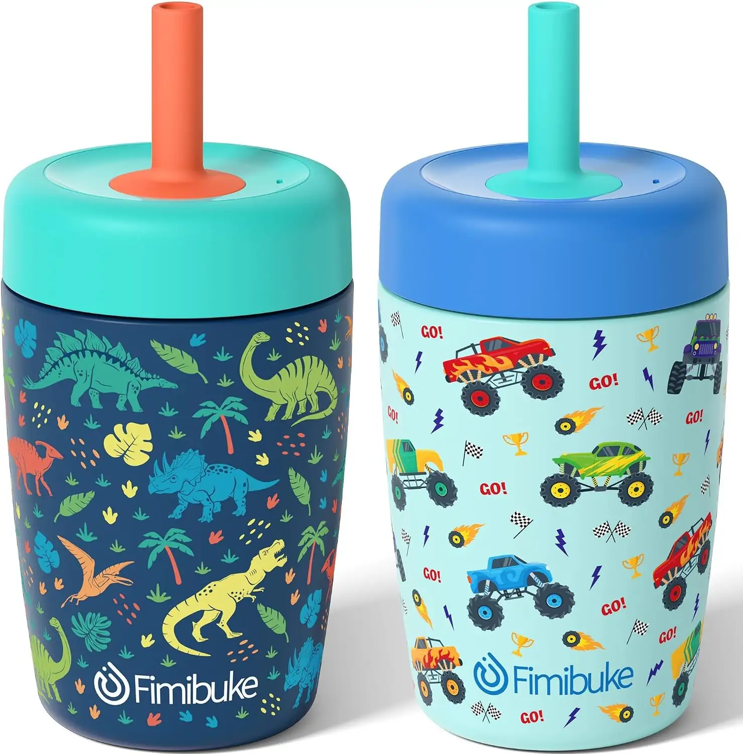 Fimibuke 12oz Stainless Steel Toddler… — Photo 1
