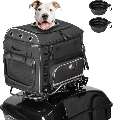 KEMIMOTO Motorcycle Dog Carrier Bag… — Photo 1