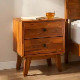 Acacia Silvia Nightstand with 2… — Photo 1