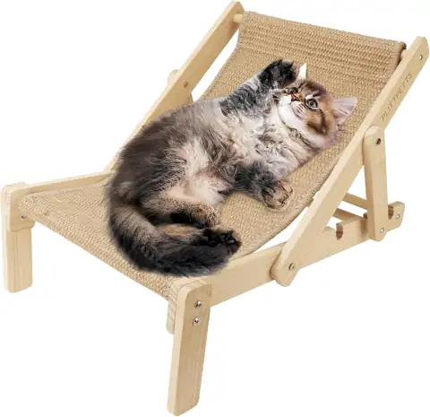 Sisal Cat Scratcher, Adjustable 4-Position… — Photo 1