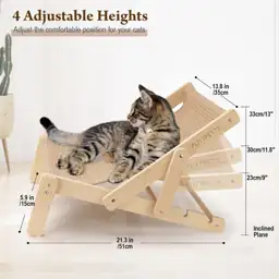 Sisal Cat Scratcher, Adjustable 4-Position… — Photo 2