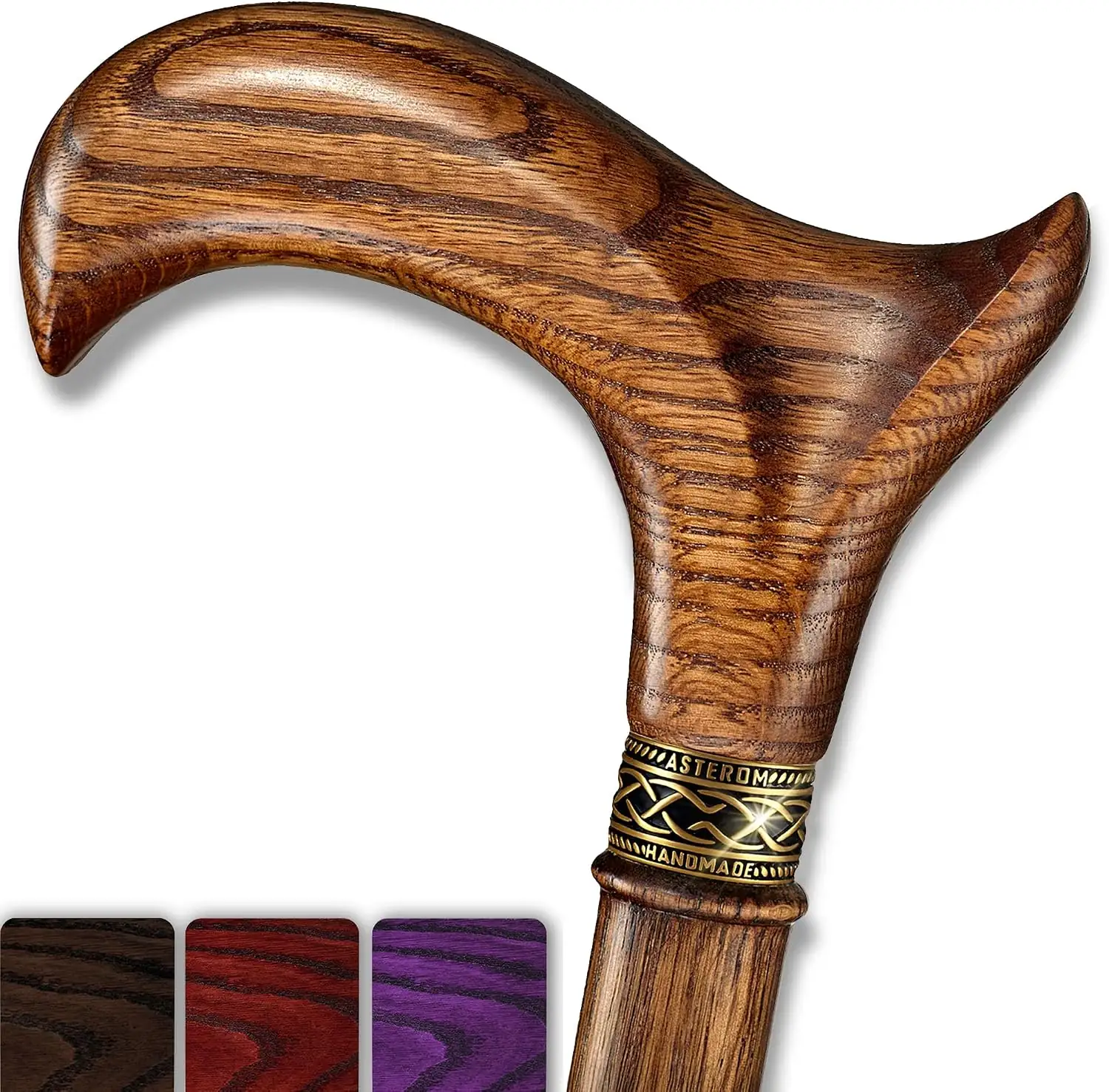 Asterom Handcrafted Walking Cane, Stylish… — Photo 1