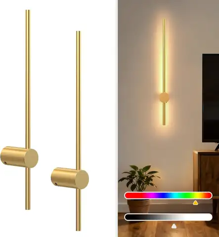 NIORSUN 24-Inch Battery-Operated Wall Sconce… — Photo 1