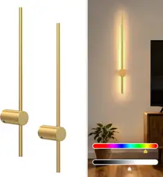 NIORSUN 24-Inch Battery-Operated Wall Sconce… — Photo 1