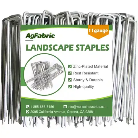 12 in. 11-Gauge Galvanized Landscape… — Photo 1