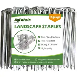 12 in. 11-Gauge Galvanized Landscape… — Photo 1