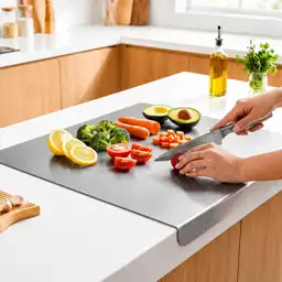 Stainless Steel Cutting Board with… — Photo 1