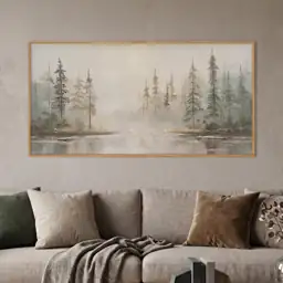 HPNIUB Modern Misty Pine Tree… — Photo 1