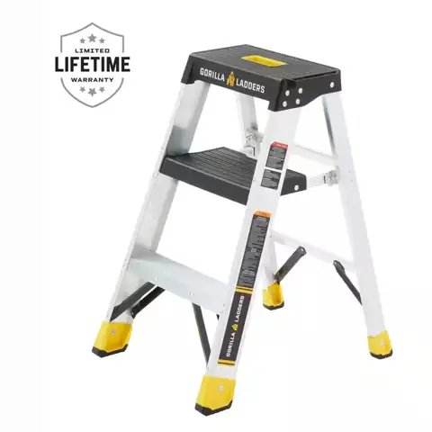 2.5 ft Aluminum Step Ladder,… — Photo 1