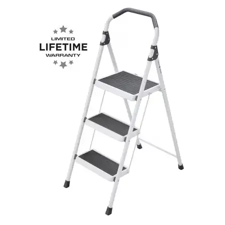 3-Step Steel Lightweight Step Stool… — Photo 1