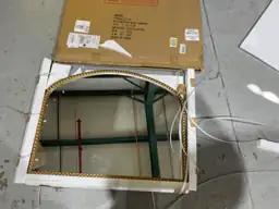 Arched Antique Gold Bathroom Mirror… — Photo 3