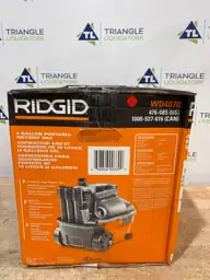 RIDGID 4 gal 5.0 Peak… — Photo 3