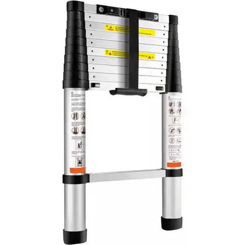 Telescoping Ladder 10.5 ft, 1-Button… — Photo 1