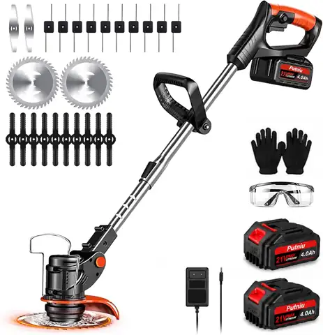 Cordless Weed Wacker, 21V Stringless… — Photo 1