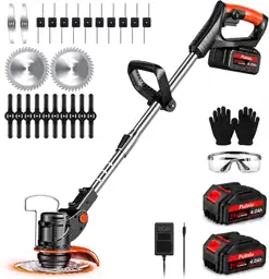 Cordless Weed Wacker, 21V Stringless… — Photo 1