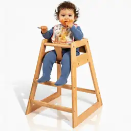 LA Baby Wooden High Chair… — Photo 1