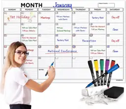 36x48 White Board Calendar |… — Photo 1