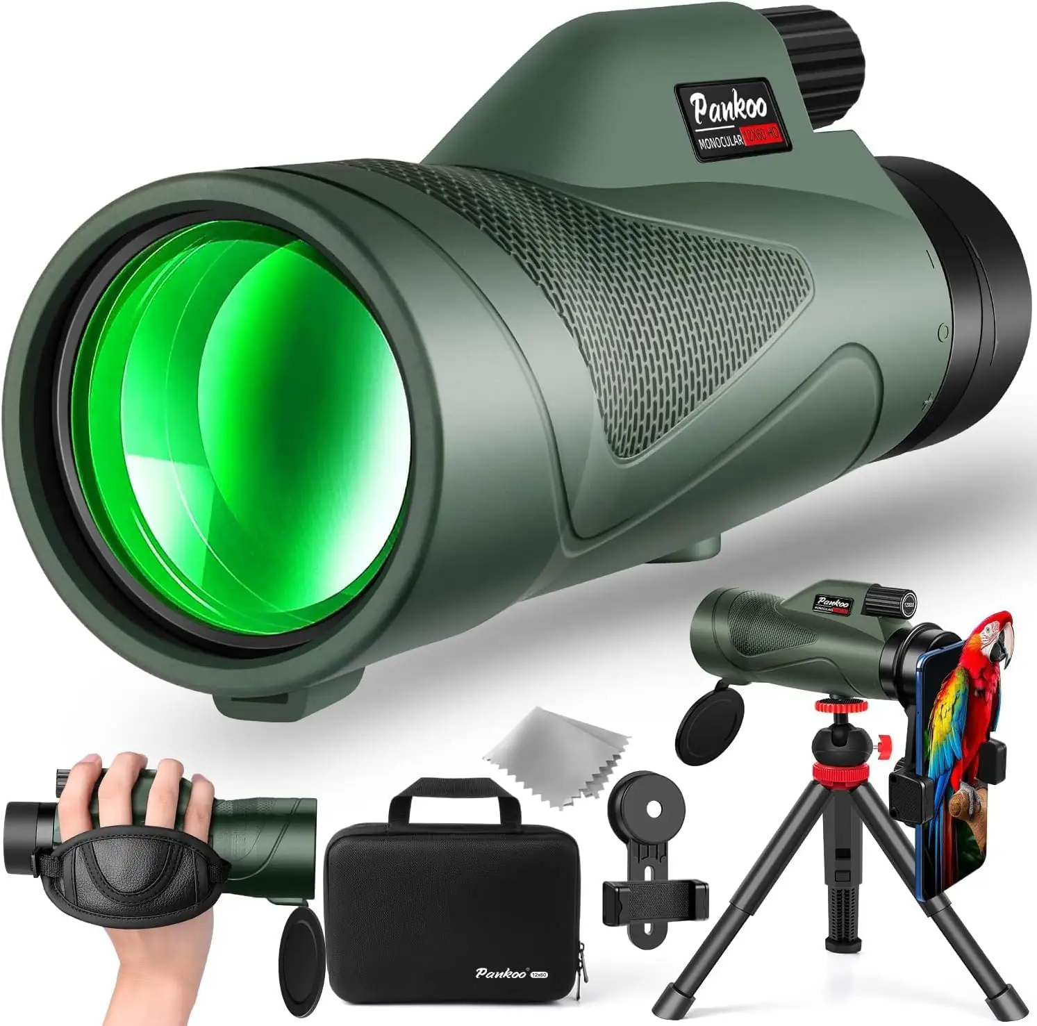 12x60 HD Monocular Telescope for… — Photo 1