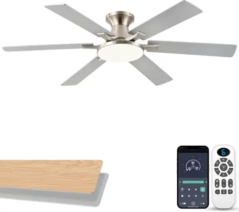 54-Inch Low Profile Ceiling Fan… — Photo 1