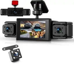 360 Dash Cam Front/Rear, 4-Channel… — Photo 1