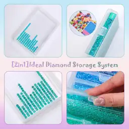 QTFOUND Diamond Art Painting Storage… — Photo 2
