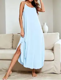 SWOMOG Women Long Nightgown Pajama… — Photo 2