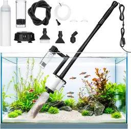 AQQA Electric Aquarium Gravel Cleaner,… — Photo 1