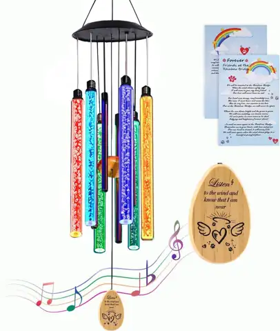 Solar Rainbow Bridge Wind Chime,… — Photo 1