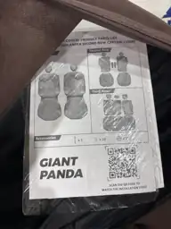 GIANT PANDA Car Seat Covers… — Photo 5