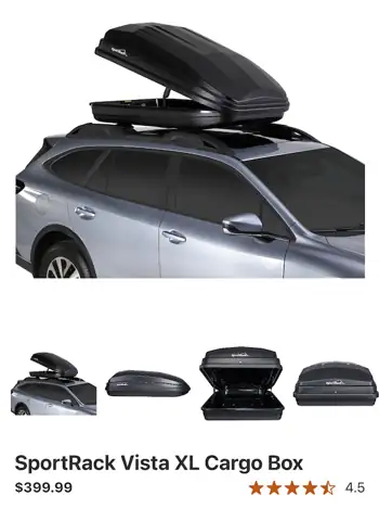 SportsRack Cargo Box — Photo 1
