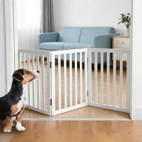 Dog Gate Indoor Freestanding Fence… — Photo 1