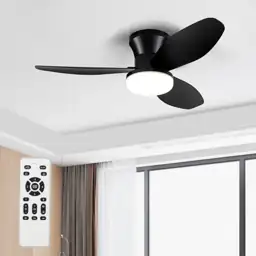 35-Inch Flush Mount Ceiling Fan… — Photo 1