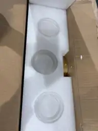 Modern Gold 3-Light LED Bathroom… — Photo 5