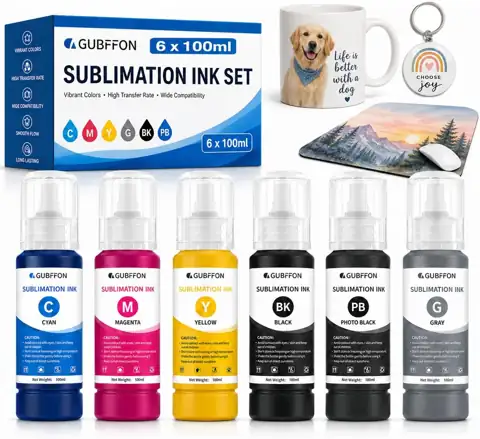 Sublimation Ink for EcoTank ET-8550/ET-8500… — Photo 1