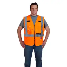 Milwaukee Reflective Safety Vest Hi-Viz… — Photo 2