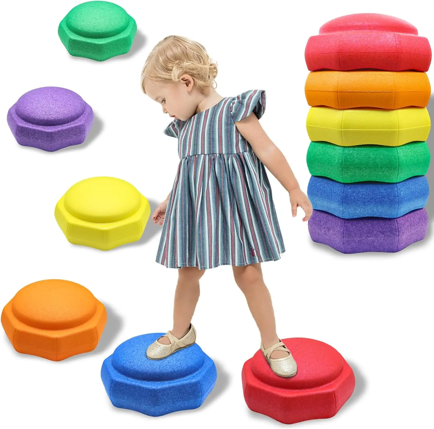 Stepping Stones for Kids, 6pcs… — Photo 1