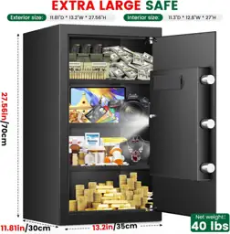 Large Safe 7.0 Cu ft,… — Photo 2