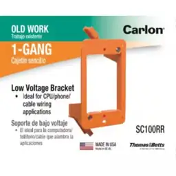 Carlon 1-Gang Non-Metallic Low-Voltage Old… — Photo 2