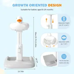 Adjustable Height Baby Shower Stand… — Photo 2